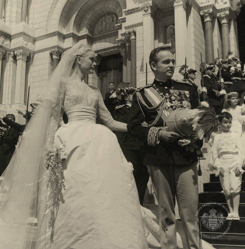 Grace Kelly y el Príncipe Rainiero III